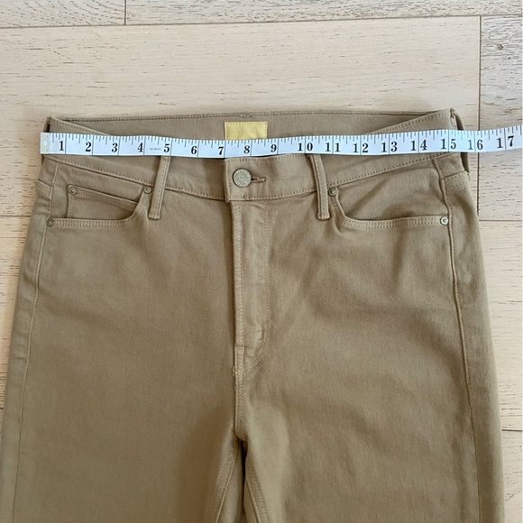 MOTHER The Mid-Rise Ankle Fray Jeans – 30, Prairie Sand, Neutral Straight, EUC - Picture 11 of 13